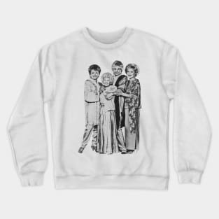 The Golden Girls - Simple Engraved Crewneck Sweatshirt